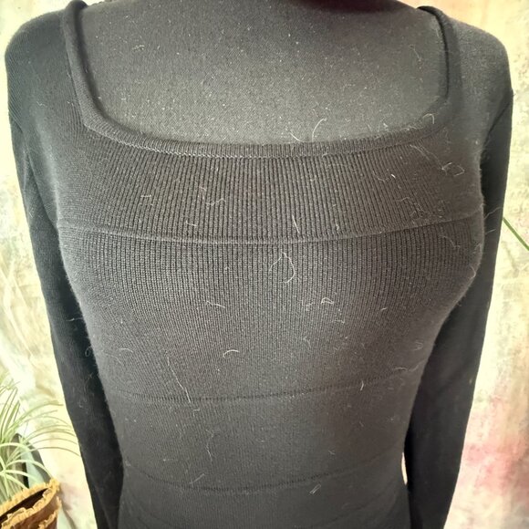 📌Almost Famous Knitted Long Sleeves Rayon Blend Sweater Dress - Picture 3 of 14